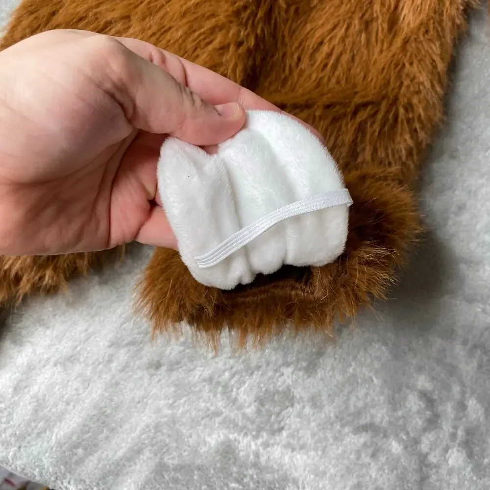 Pottery Barn Kids Costumes Highland Cow Brown Cow Size 6-12m EUC - Picture 2 of 12